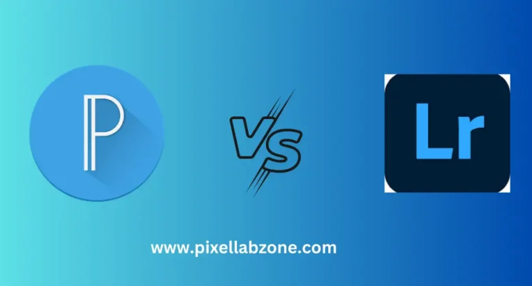 Comparison between Pixellab vs Lightroom apps for graphic design and photo editing on Android