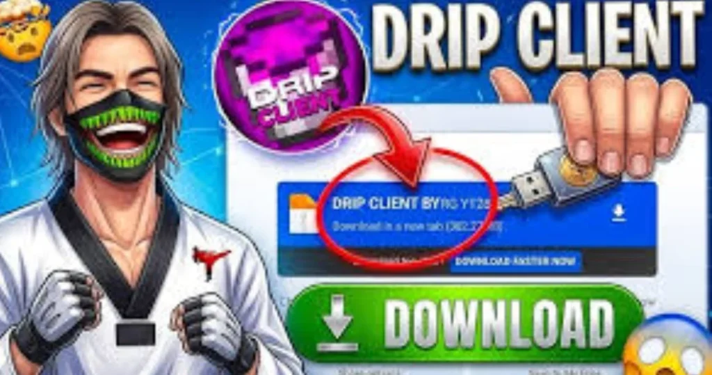 Drip Client APK Enjoy Free Fire Game 1 Drip Client APK interface for Free Fire gameplay customization and sensitivity setup on Android